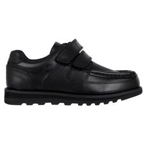 Lee Cooper Childrens/Kids Harrow Vel Leather School Shoes / Black
